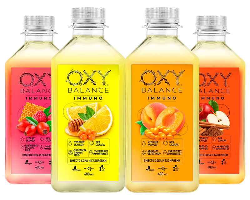 OXY BALANCE - oxygen infused drink