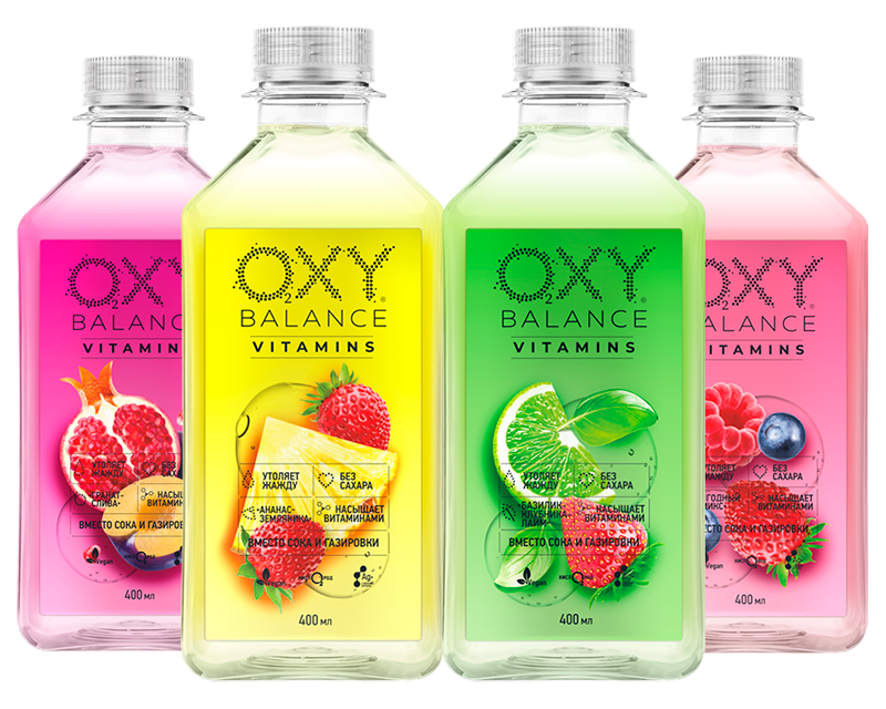 OXY BALANCE - oxygen infused drink